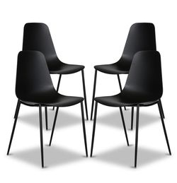 POLY & BARK Isla Dining Chair Contemporary flair