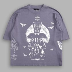 New Darc Sport X Bane Is Alive [Med] Premium “Box Cut”  Tee In Nirvana Gray
