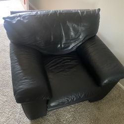 Leather Single Sofa