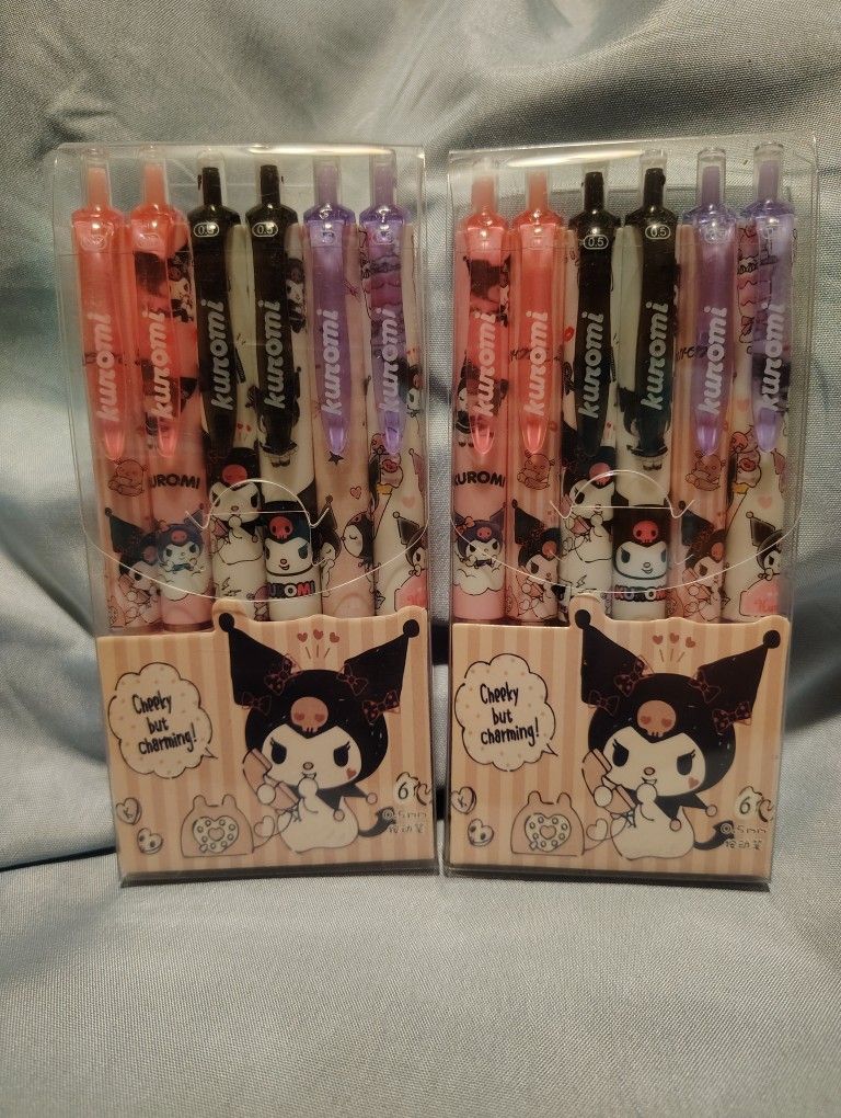 Kuromi Gel Pen Set