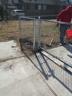 Fences Gates Stain Chain Link Concrete Paint