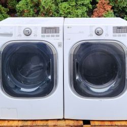 LG Washer And Dryer Electric 