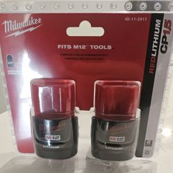 Milwaukee M12 Batteries - BRAND NEW