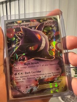 Pokemon Gengar Ex XY Evolutions Promo