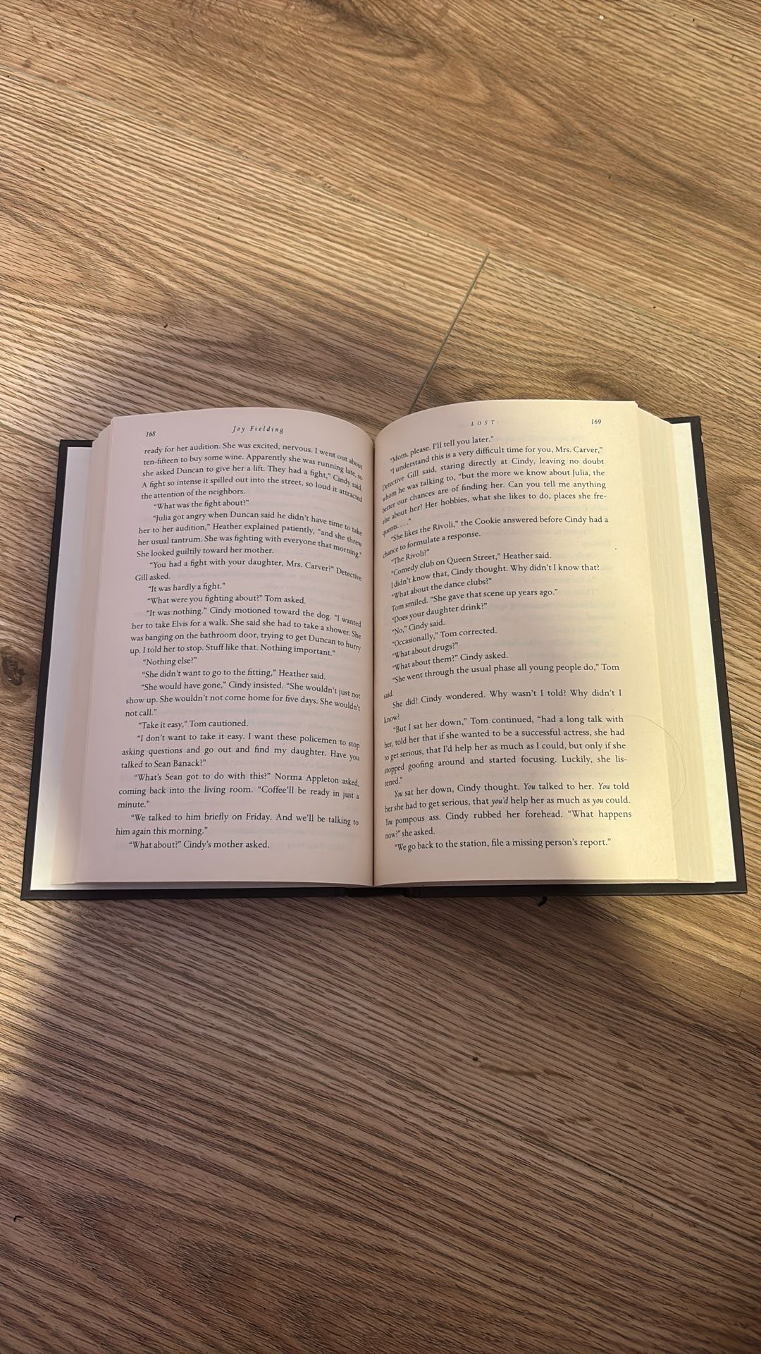 A Book The Name Is Lost By Joy Fielding