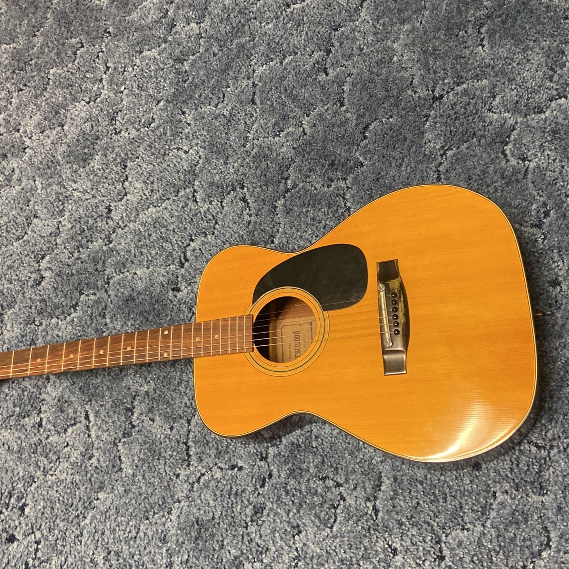 Crest wood Guitar