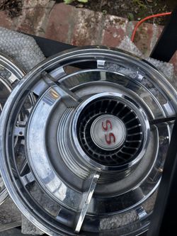 63 impala ss hubcaps best sale