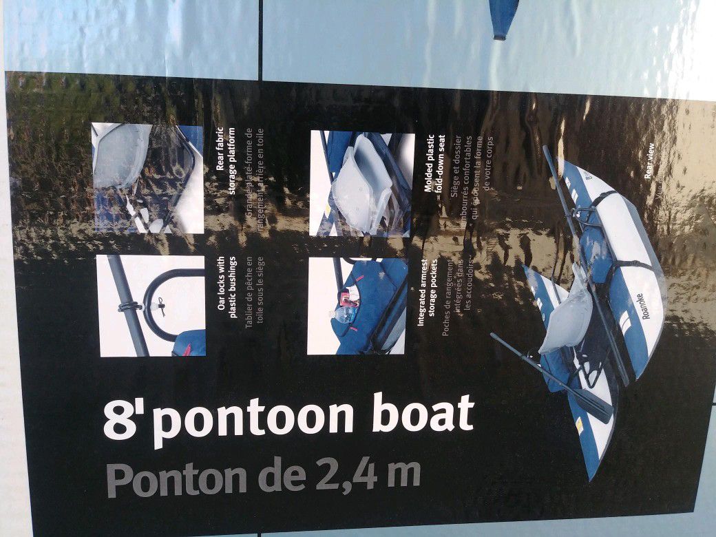 8' Pontoon Boat