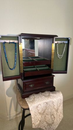 The Bombay Company Jewelry Cupboard