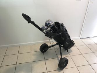 Ping Golf-cubs, Bag and BagBoy Cart
