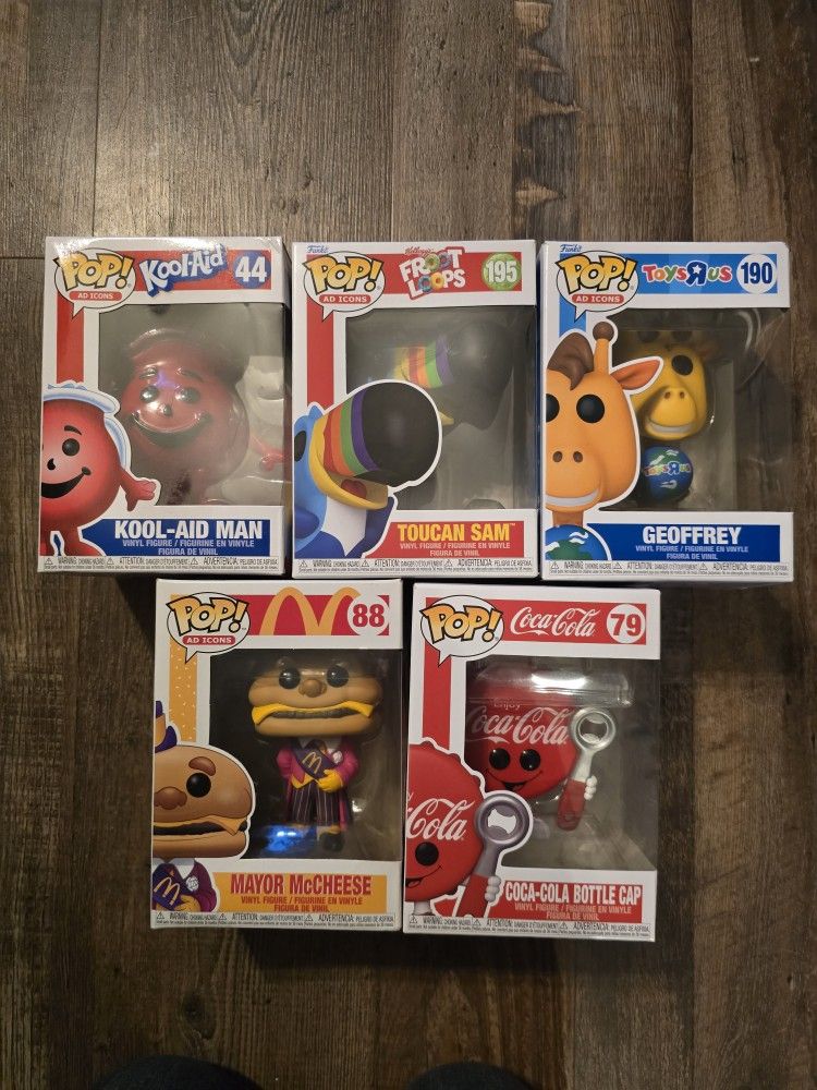 Iconic Advertisement Character Funko Pops
