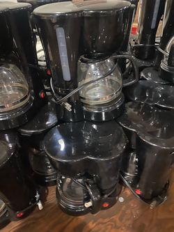 Black Drip Coffee Makers Lot