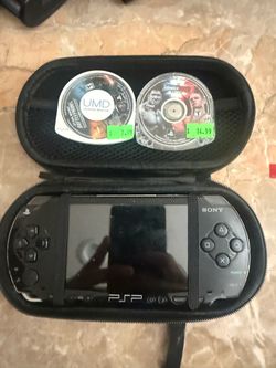 PSP with a 2 games
