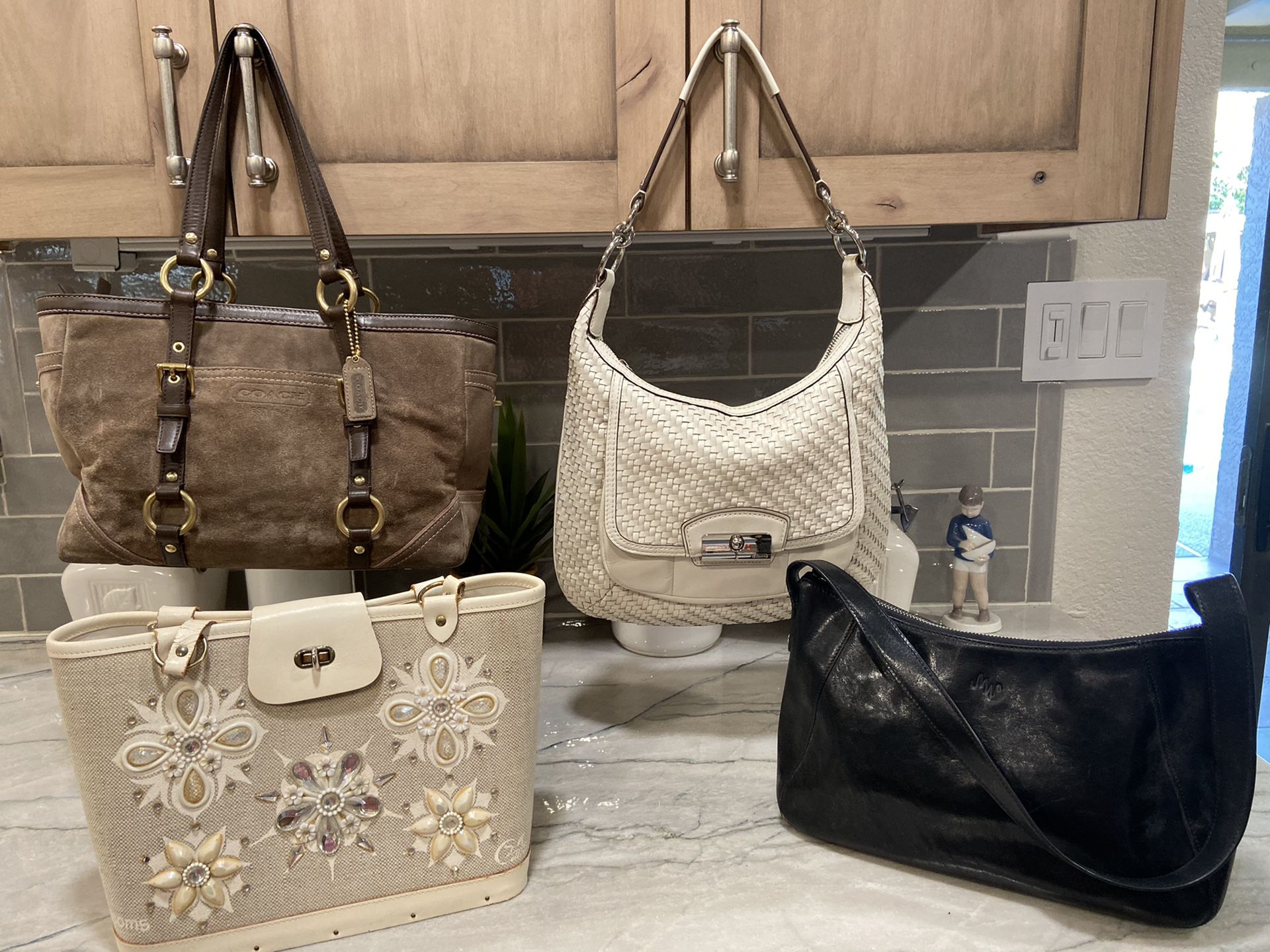 Coach purses and other authentic name brand handbags