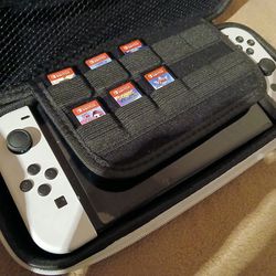 Nintendo Switch, with 6 GAMES