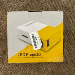 Mini Projector, Home Theater Movie, Portable Outdoor Movie Projector, 1080HD Video Projector, Smart Projector Windows AV VGA TV Stick USB