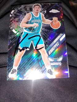 Kon Knueppel Autograph Signed Rookie Card NBA Charlotte Hornets 