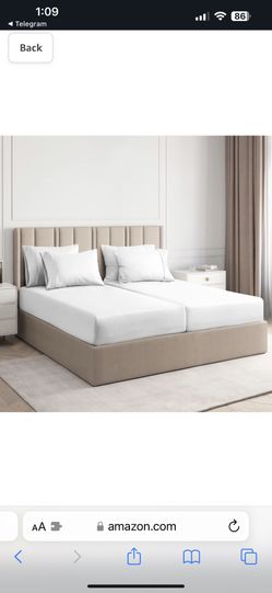 Split aKing Size Sheet Set - 7 Piece Set - Hotel Luxury Bed Sheets 