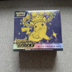 Pokemon Center Surging Sparks ETB