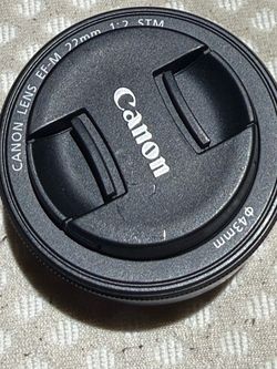 Canon ef-m 22 mm lens (pancake)