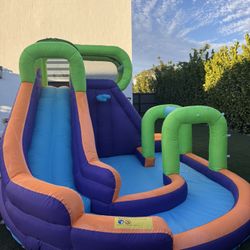 Inflatable bounce house With Water Slide 