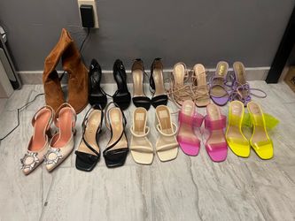 Size 5 boots and heels $10-20