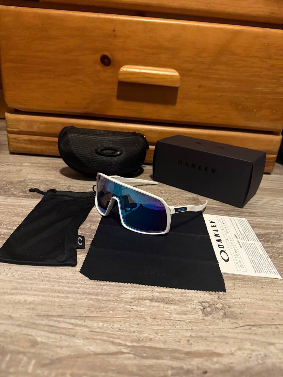 Oakley Sutro White Sunglasses