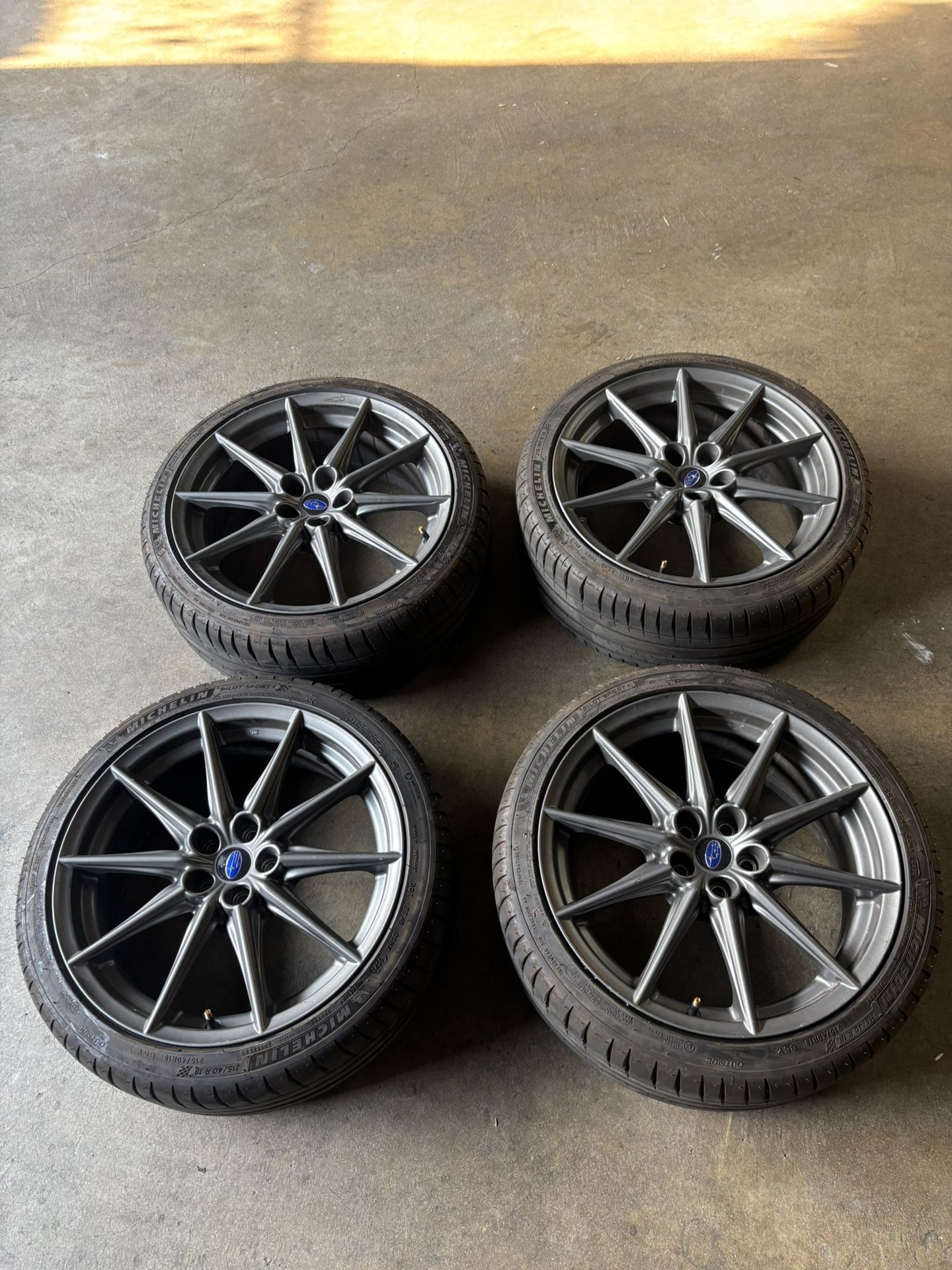 Subaru Brz Limited Michelin Wheels Tires Gr86 Toyota Frs