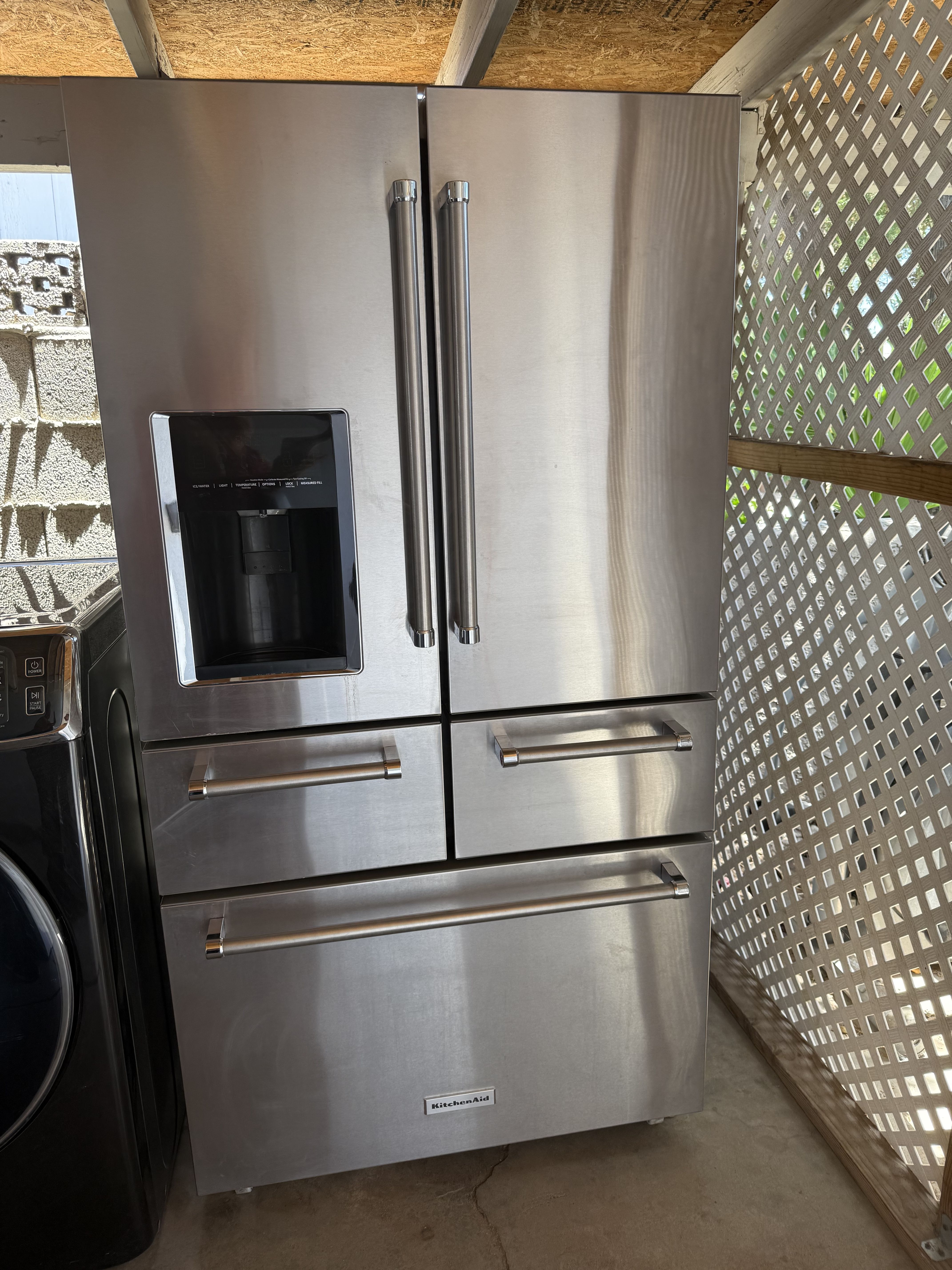 Kitchen Aid fridge working properly