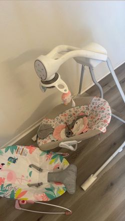 Baby swing and bouncers