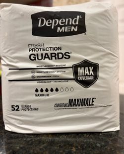 Depend Men Protection Guards