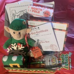 Christmas Santa, Elf, Snowman or Reindeer Gift Boxes Made To Order