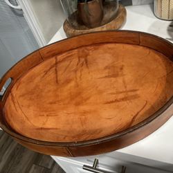 Leather Tray