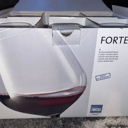 New Crystal Wine Glasses