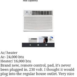 Keystone Ac/Heater.      $$$$$350.00