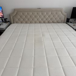 Free King Size Bed And Mattress (Pick Up Only)