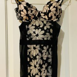 New With Tags Victoria Secret Floral Corset Lingerie