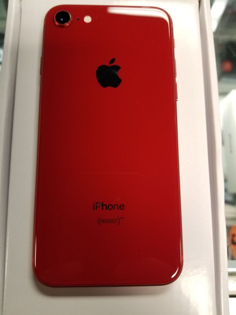 iPhone 8 red edition factory unlocked