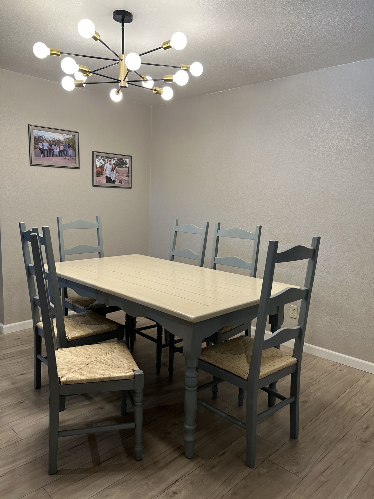 Table and 6 Chairs Custom Design
