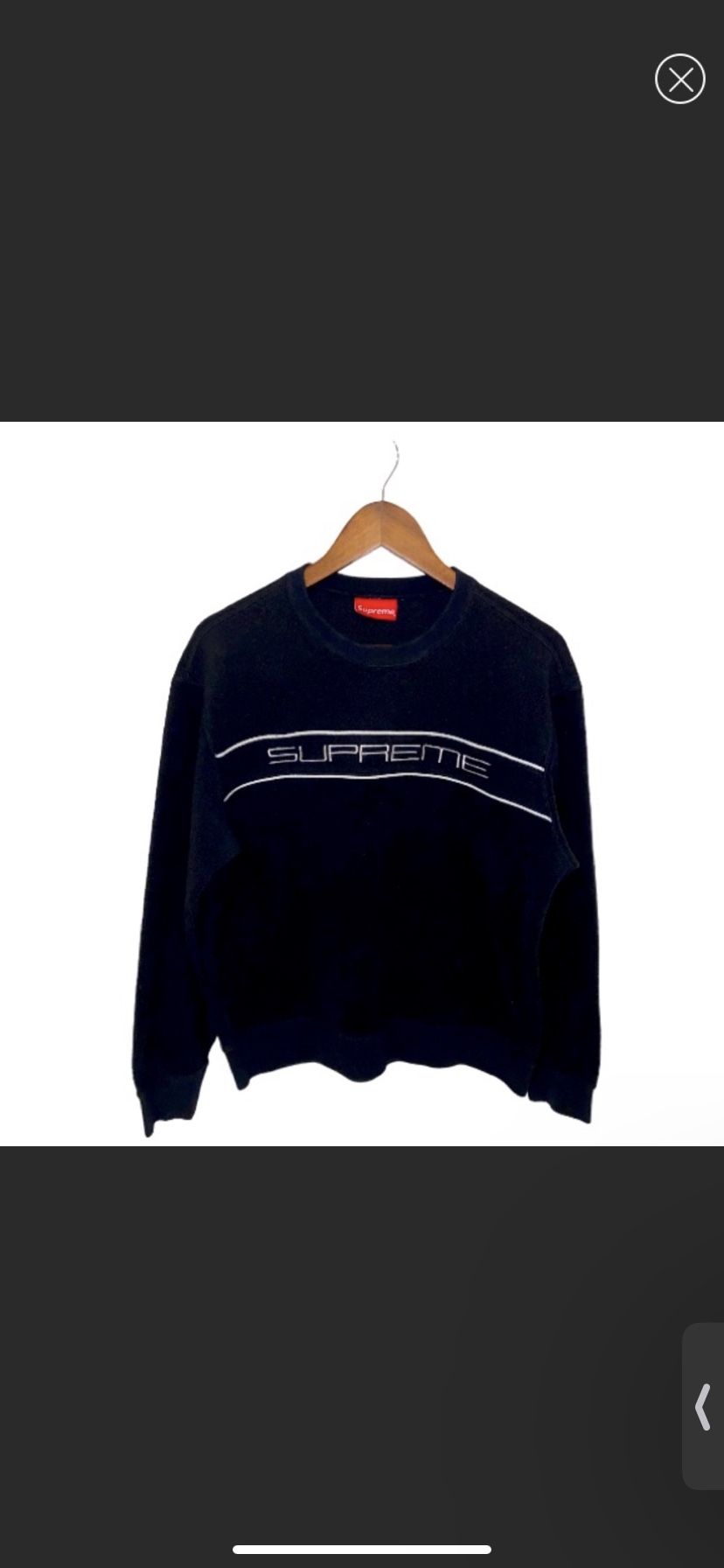 Supreme Polartec Crewneck