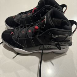 Jordan 6 Rings “Black N Gym Red 