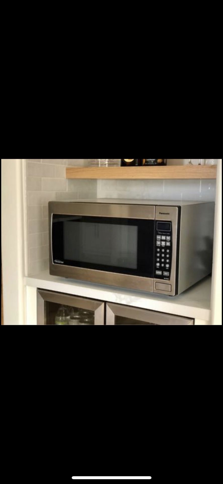 Panasonic Microwave Oven NN-SN966S Stainless Steel Countertop/Built-In