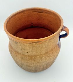 Rustic Earthenware Confit Pot or Daubiere
