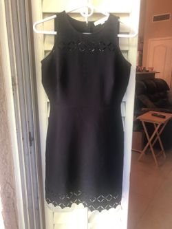 Black Sleeveless Dress - size 0P