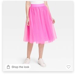 Tulle Mid Line skirt 