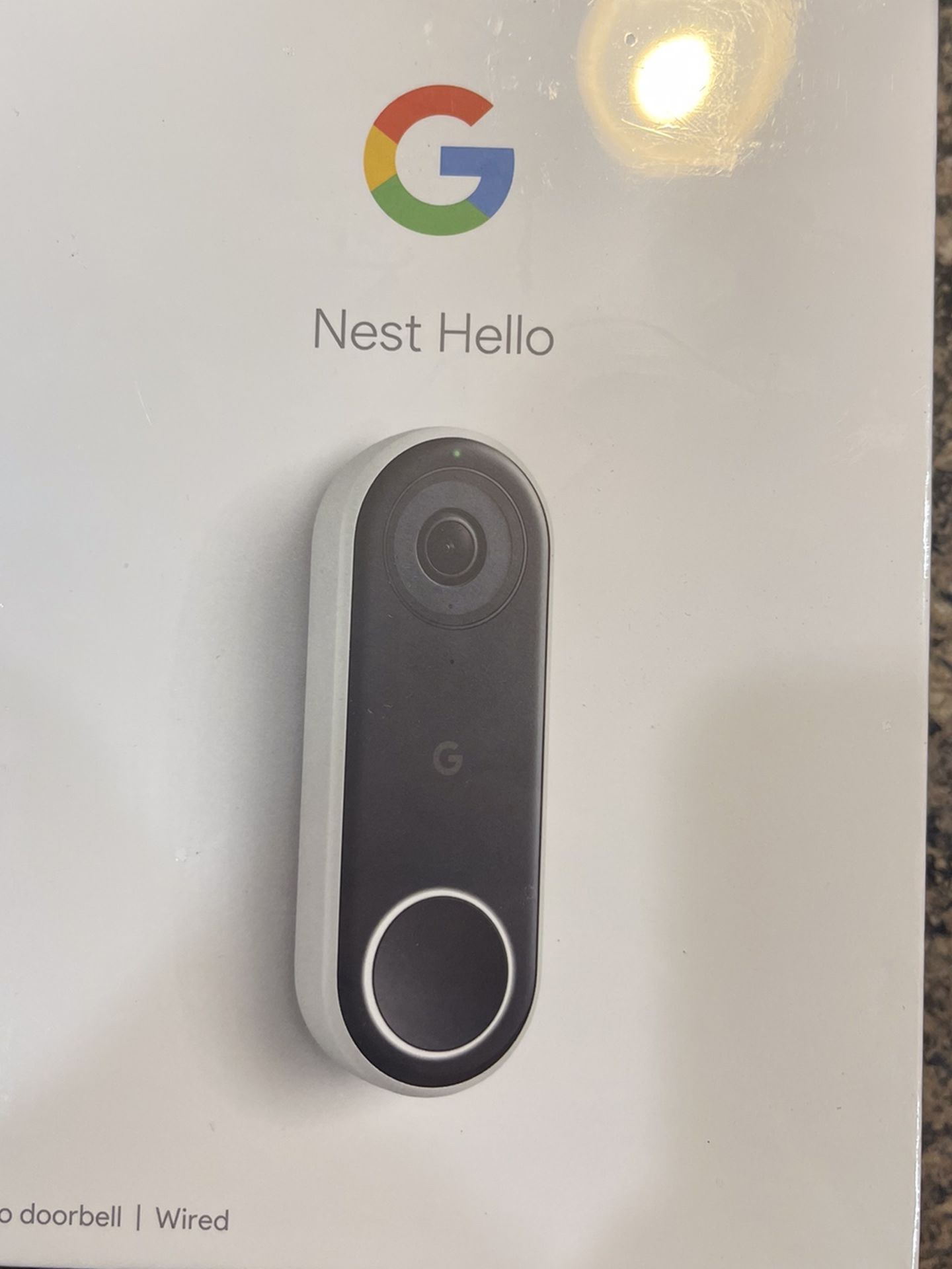 Brand New In Box Google Nest Home Video Doorbell