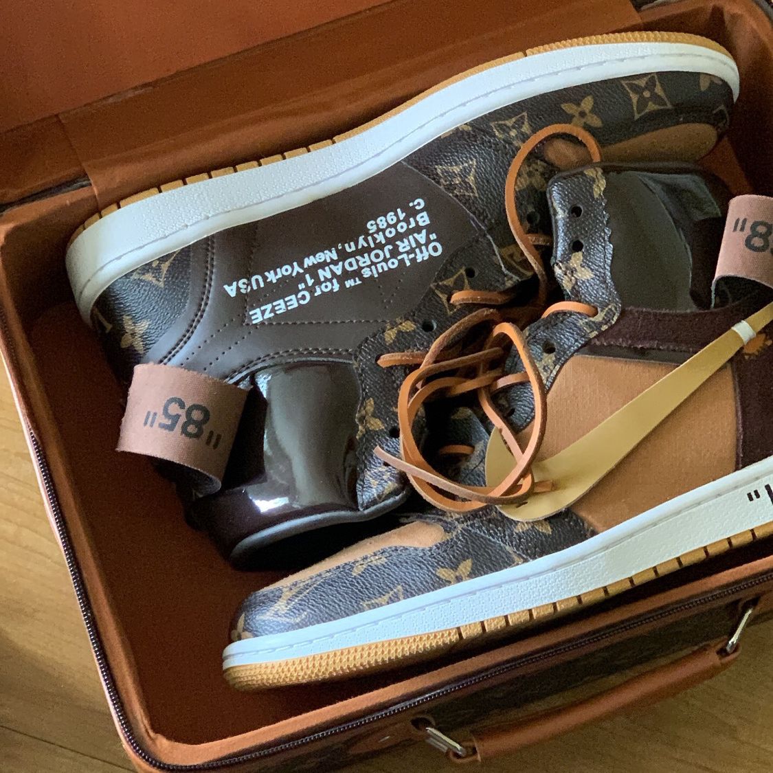 LOUIS VUITTON X OFF-WHITE X NIKE AIR JORDAN 1 for Sale in Brooklyn, NY -  OfferUp