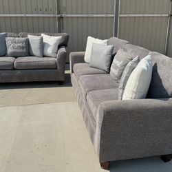 Beautiful Couch And Love Seat Set 