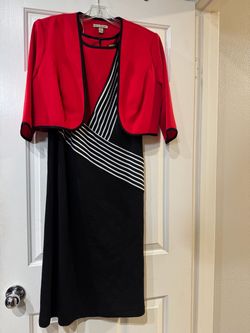 Maya Brooke Dress and Bolero Jacket Set