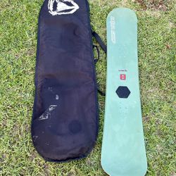 Type A (roan Rogers) Snowboard W/active Snowboard Bag